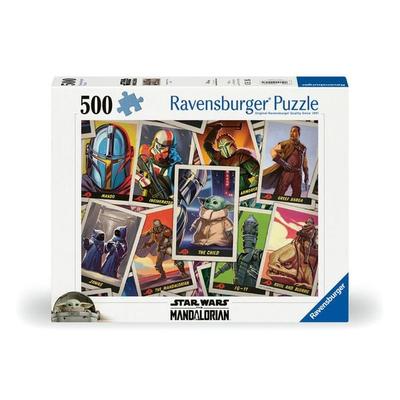 Erwachsenenpuzzle 500 Teile - Star Wars The Mandalorian - Auf der Suche nach dem Kind