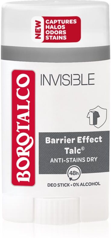 Borotalco Invisible Deodorant Stick 40 ml