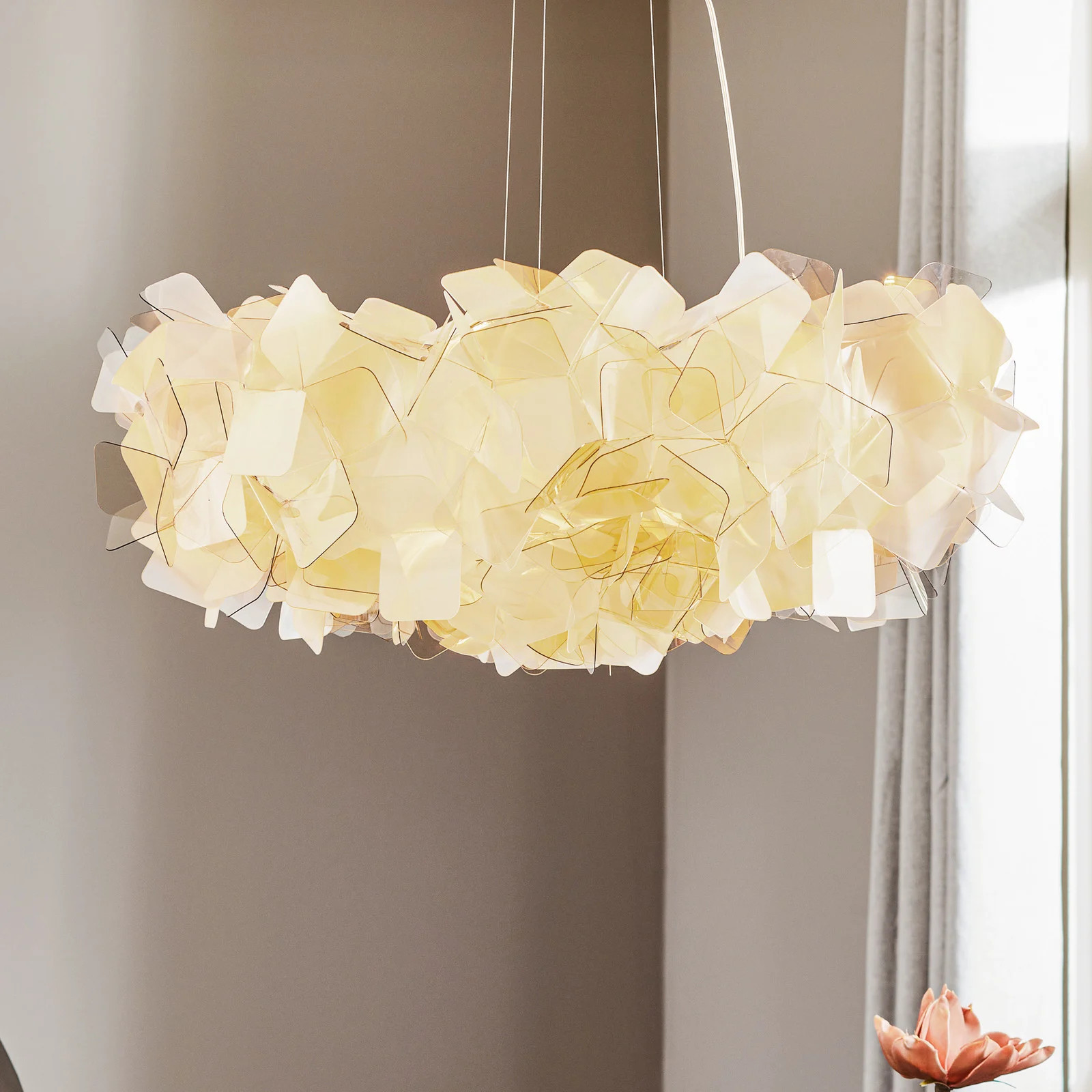 Slamp Clizia Hanglamp L Prisme - Kunststof