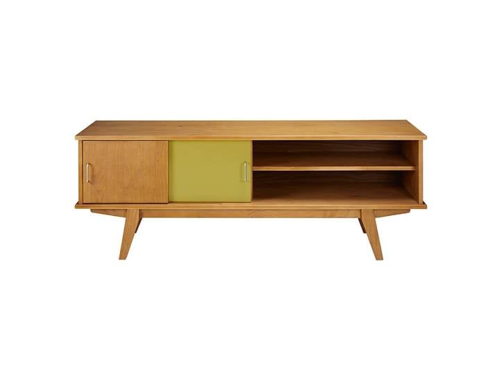 Meuble TV vintage 2 portes tricolore L150