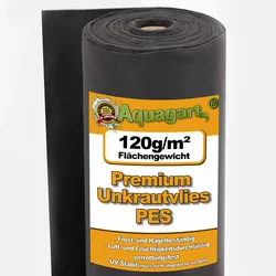 250m2 Gartenvlies Unkrautvlies Mulchvlies Bodengewebe Geotexilvlies 120g 1m br.