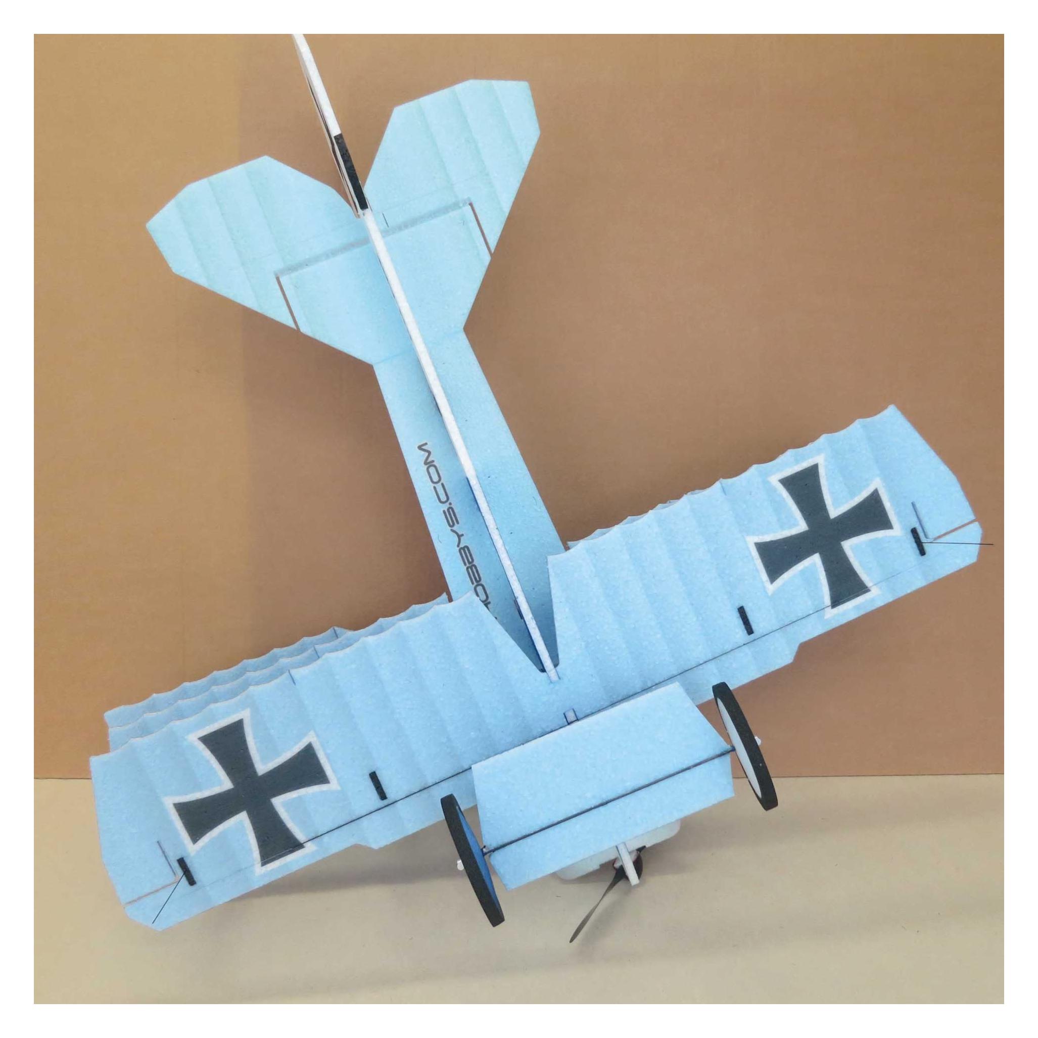 RC Factory RC-Factory Crack FOKKER Dr.1 Triplane blue LITE series (36690815)