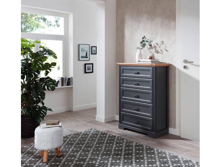 Innostyle Kommode Jasmin, mit 5 Schubkästen