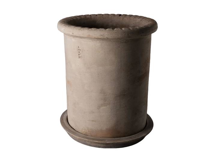 ERNST Pot en terre cuite Ernst avec soucoupe Ø25x28 cm