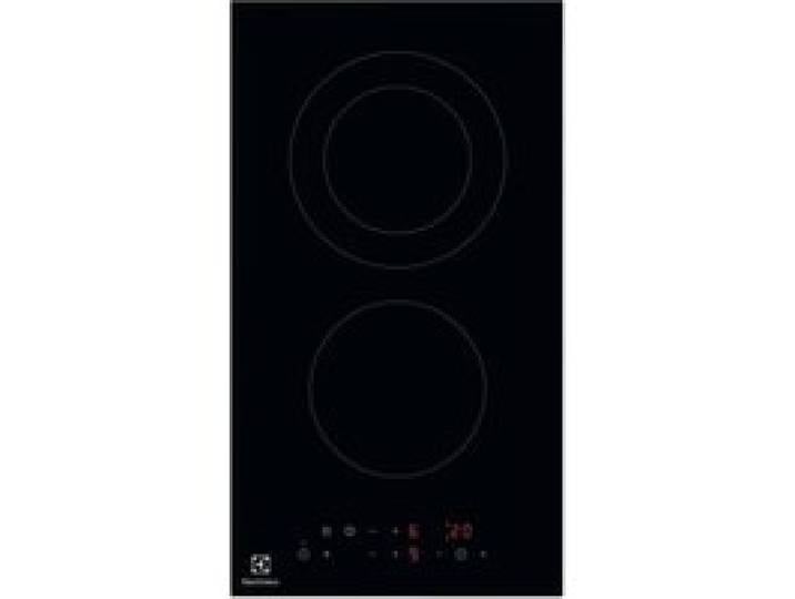 Plaque de cuisson vitrocéramique Electrolux LHR3233CK1 - Noir - 2 foyers Hi-light - 18 cm - 700/1700 W