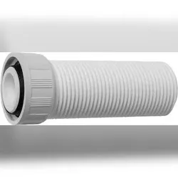 Alcadrain P210 Verlängerung für Unterputzsiphon für die Waschgeräte 1" 98 mm