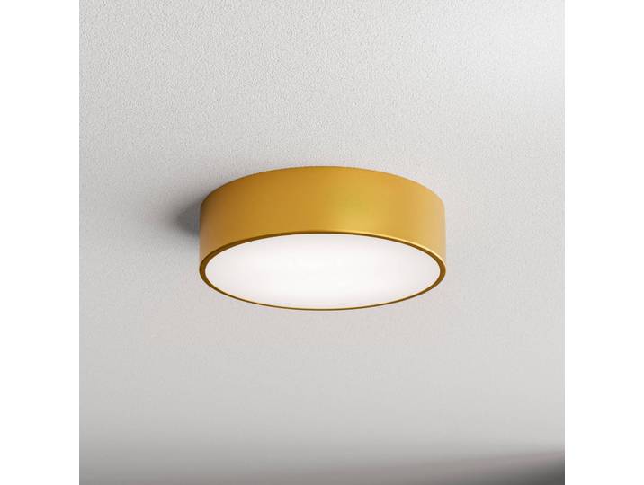 Plafondlamp met bewegingssensor Cleo 300, messing / goud, Hal, metaal, Modern, Plafondlamp met sensor