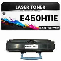 Toner E450H11E für Lexmark Schwarz E450H11E Premium Alternative hohe Reichweite für Lexmark E450DN