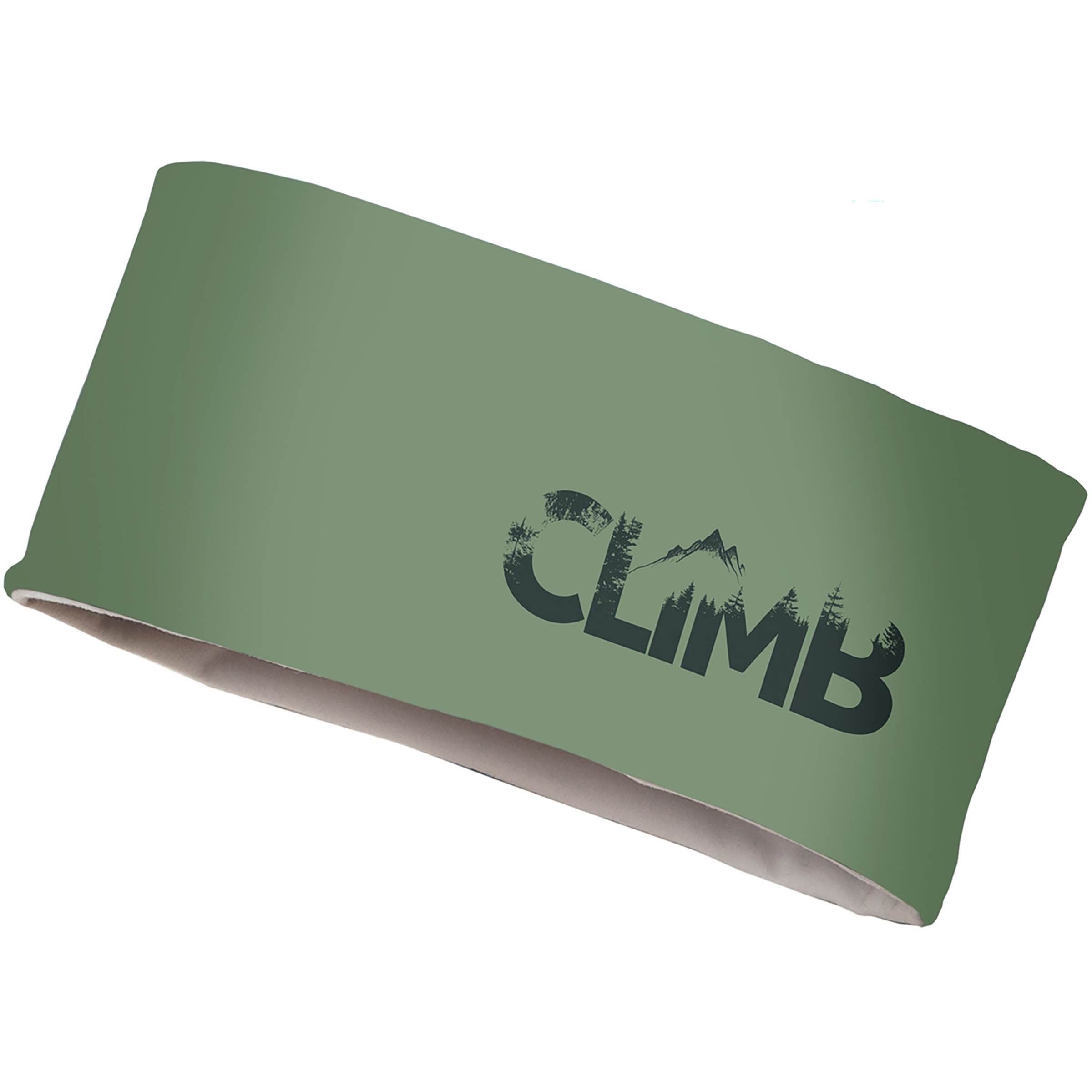 Chillaz Double Layer Stirnbänder gruen Alpinklettern | Sportklettern | Bouldern Elastisch
