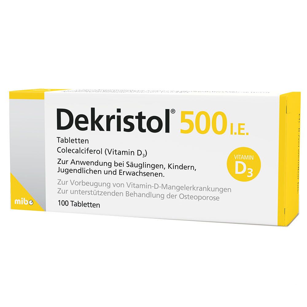 Dekristol 500 I.e. Tabletten 100 St