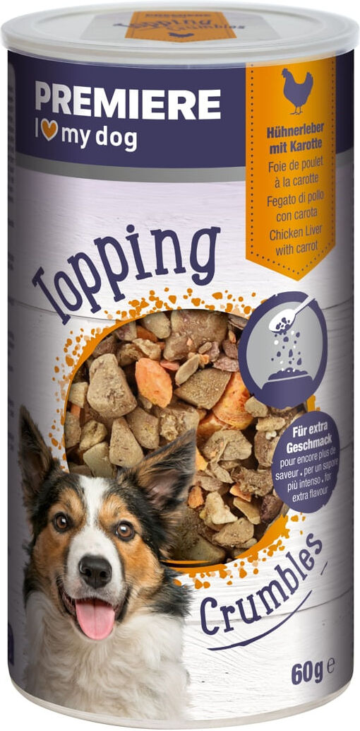 Premiere Dog Topping Crumbles 60G POLLO