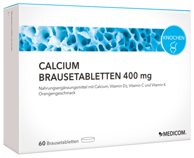 MEDICOM Pharma GmbH CALCIUM BRAUSETABLETTEN 400 mg 60 St 16160964