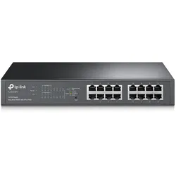 TP-Link SG1016PE Easy Smart Switch 16x Gigabit Ethernet (8x PoE+), Plug-and-Play