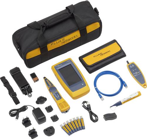 Fluke Networks LIQ-DUO-VFL-LFD-H6UK Netzwerktester Passend für (Netzwerk-Spezifikationen (CAT)): CAT 4, CAT 5, CAT 5e, CAT 6, CAT