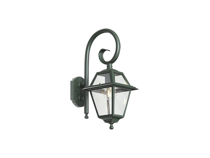 Applique d'extérieur classique vert foncé IP44 - Berta