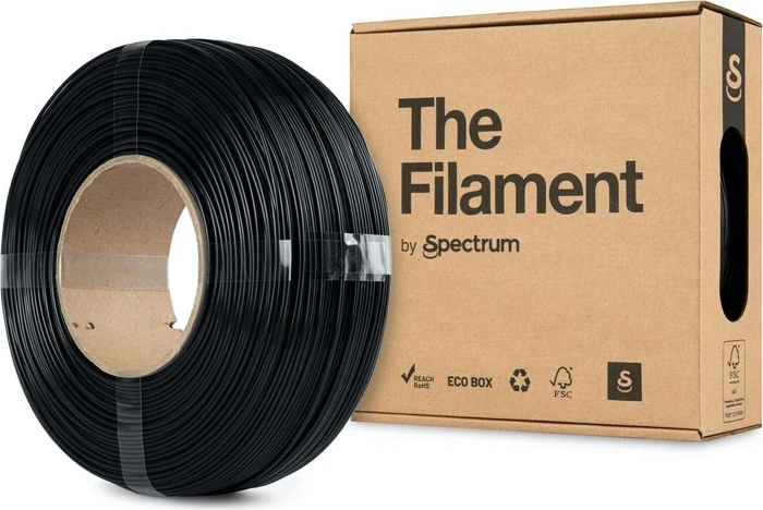 The Filament ReFill PETG 1.75mm Midnight Black 1kg