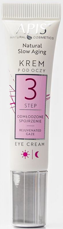 Apis Natural Cosmetics Slow Aging Step 3 rejuvenating and brightening eye cream 15 ml
