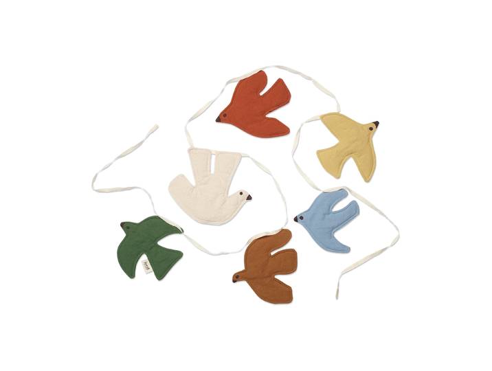 Ferm Living Guirlande Swif bird 220 cm Multi