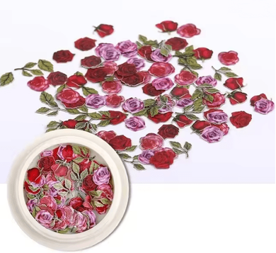 Inspire Essentials Ultra Thin Flower Nail Art Stickers For DIY Manicure Designs 1
