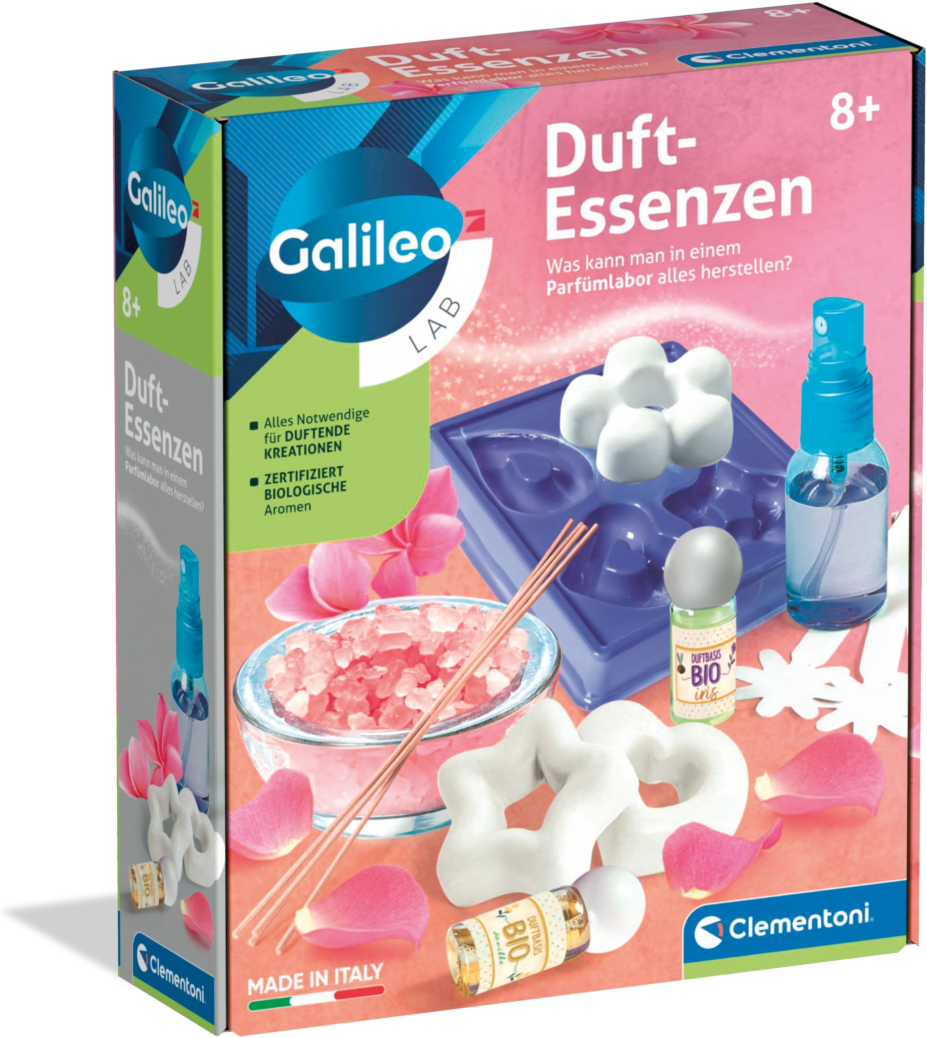 Experimentierkasten CLEMENTONI "Galileo Lab, Duft-Essenzen", weiß, neutral, Experimentierkästen, Kinder, Experimentierkasten, Made in Europe