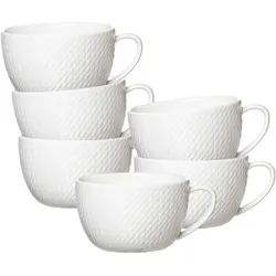 Ritzenhoff & Breker, Tasse, Saphir Cappuccinotassen (320 ml, 6x)