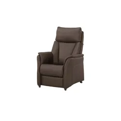 Hukla Relaxsessel  Pascal ¦ braun ¦ Maße (cm): B: 77 H: 115 T: 90.0