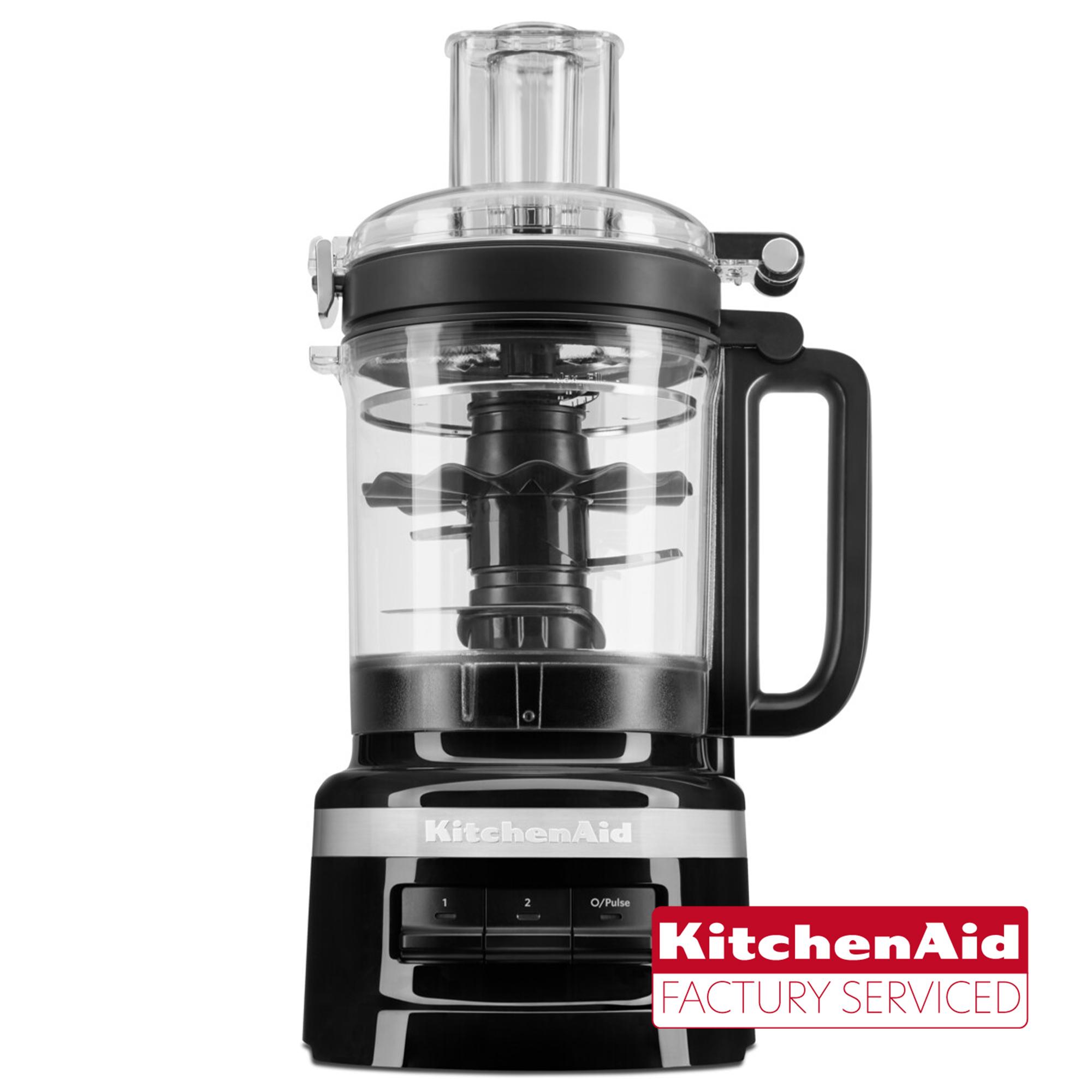 KitchenAid 5KFP0921EOB Food-Processor 2,1L 3Stufen ONYX SCHWARZ Factury Serviced