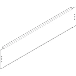 ABN FM21N Montageplatte 450x100 mm 2FB/1RE für Montage zwischen Trägerprofil