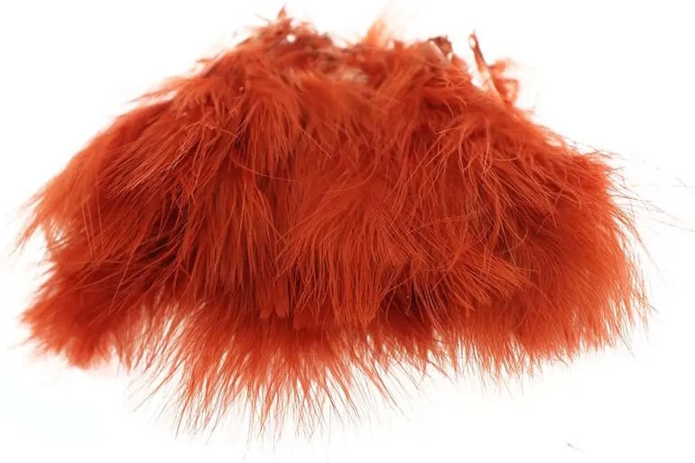 FlyCo Lystfisk.Dk Strung Marabou-Rusty Brown