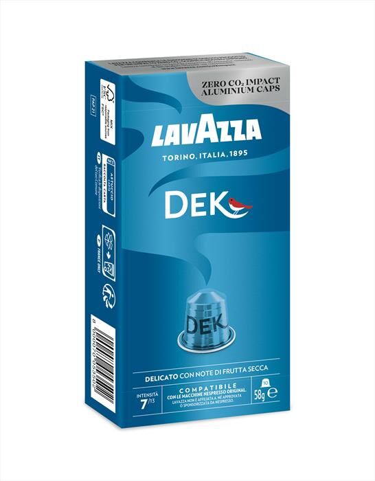 LAVAZZA Dek 10 Caps-blu