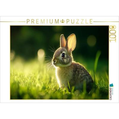 CALVENDO Puzzle Langohr auf Erkundungstour | 1000 Teile Lege-Größe 64x48cm Foto-Puzzle für glückliche Stunden