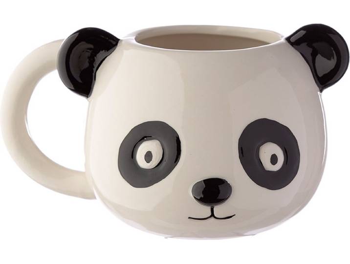 Beker panda hoofd