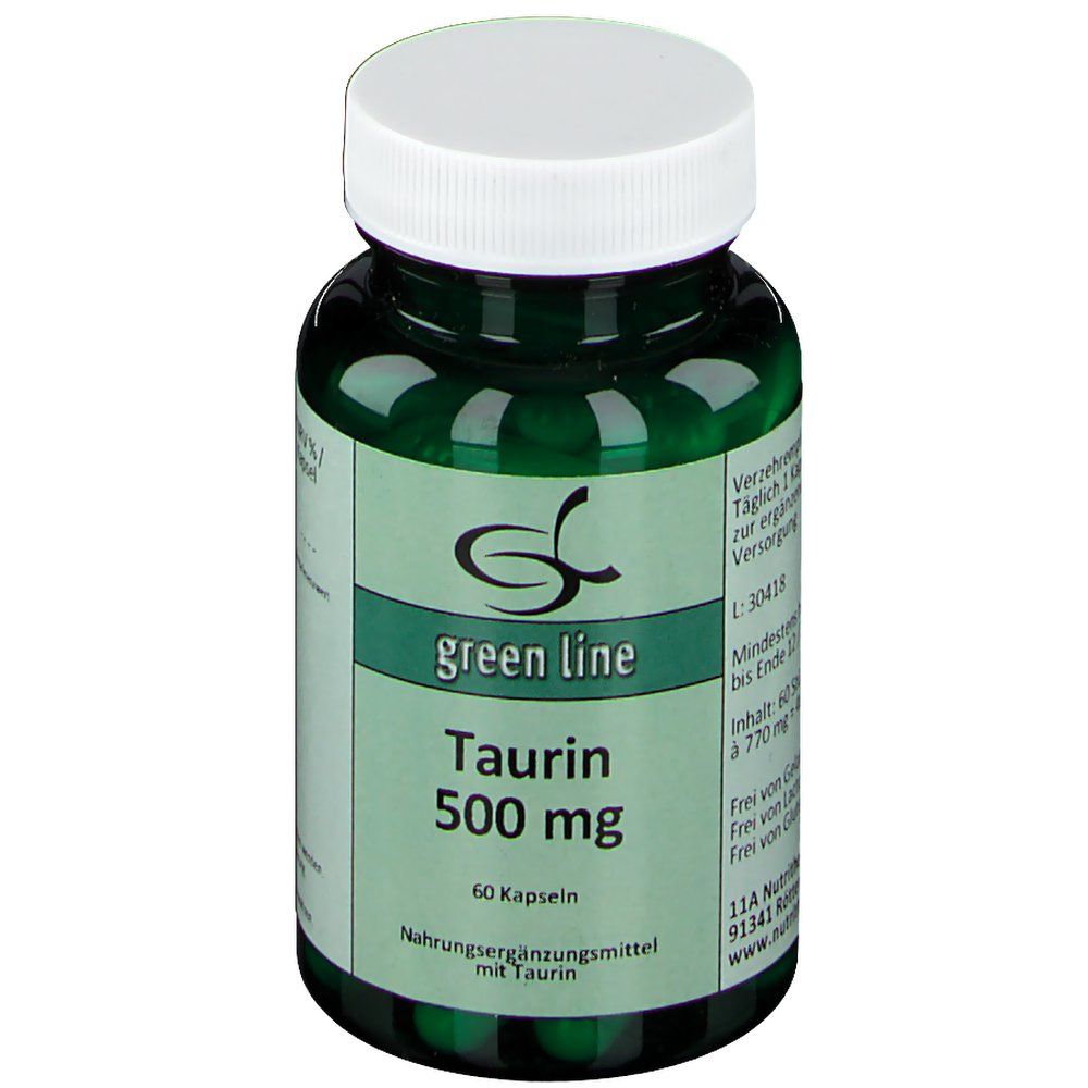 Taurin 500 mg Kapseln 60 St