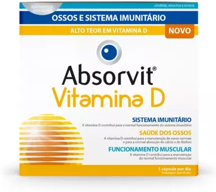 Absorvit Vitamina D x90 Cápsulas