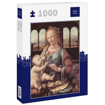 Lais Puzzle Leonardo da Vinci - Madonna mit der Nelke 1000 Teile