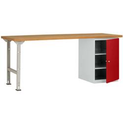 Manuflex WC5122.3003 Werkbanksystem Rubin-Rot