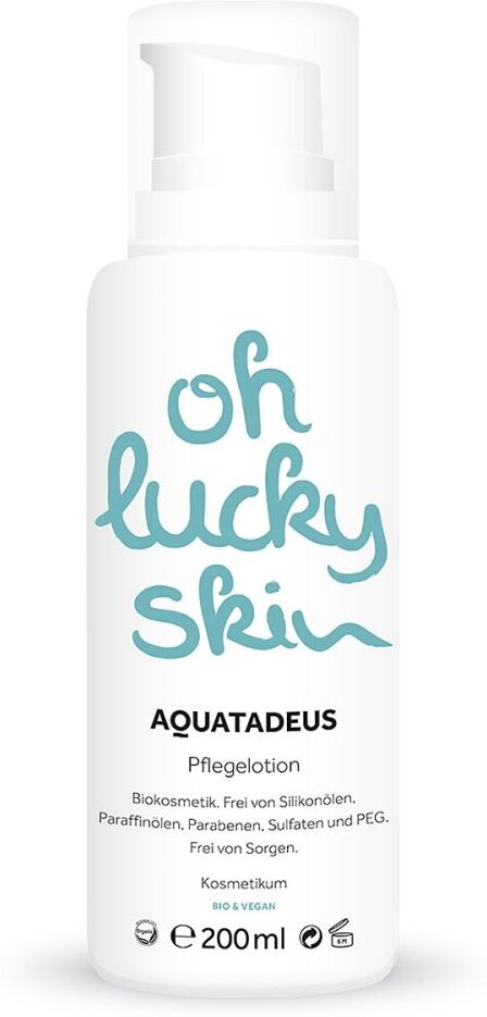 Aquatadeus Pflegelotion oh lucky skin