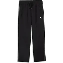 Puma Herren Freizeit / Mode Sommer GJ Hosen lang Hosen lang He/Uni PUMA CLASS Relaxed Pinnacle Woven Track Pants, Größe XL in Schwarz Schwarz