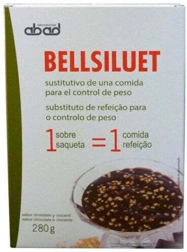 Kiluva Bellsiluet Schokoladenpudding mit Crocanti 5 Umschläge 5 Units