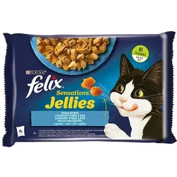 FELIX Sensations Fischgeschmacksrichtungen in Gelee 4x85g