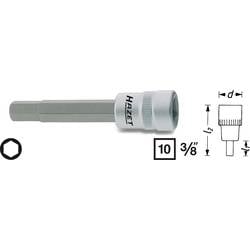 Hazet 8801 8801-9 Innen-Sechskant Steckschlüssel-Bit-Einsatz 9 mm 3/8 (10 mm)
