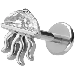 Titan Labret mit Push Fit QUALLE