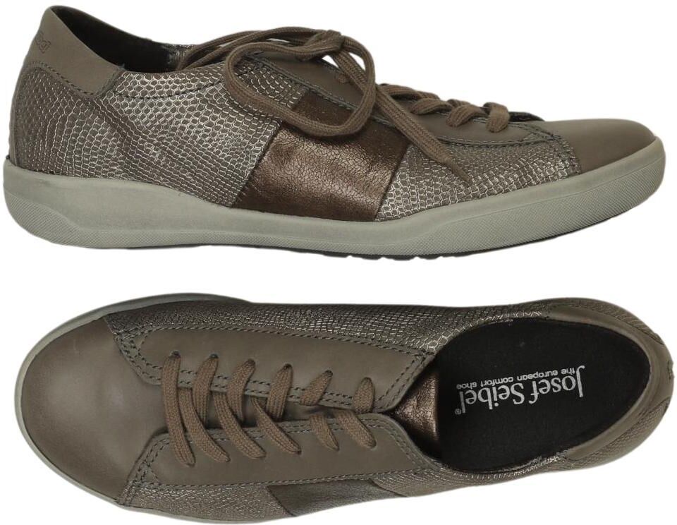 Josef Seibel Damen Halbschuh, Mehrfarbig, Gr. EU 37, Leder - Second Hand