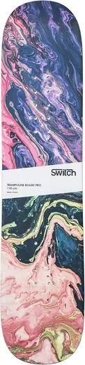 Switch Boards Switch Jibbing Pro 110 Training Snowboard (Abstract)  - Purple;Blue;Pink