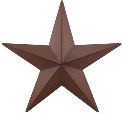 The Hearthside Collection "Barn Star - 18"" - Burgundy"