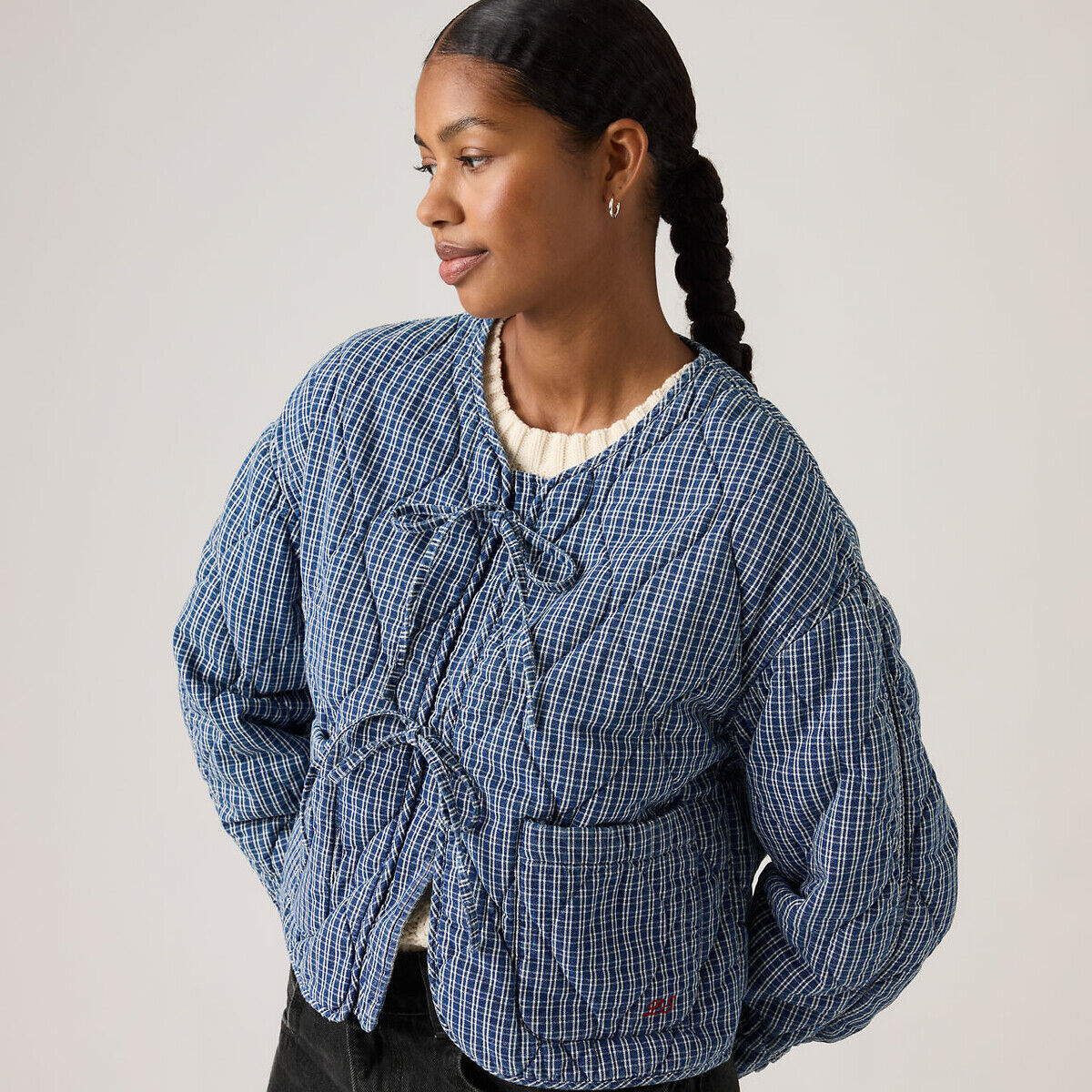 LEVI'S Veste matelassée à nouer