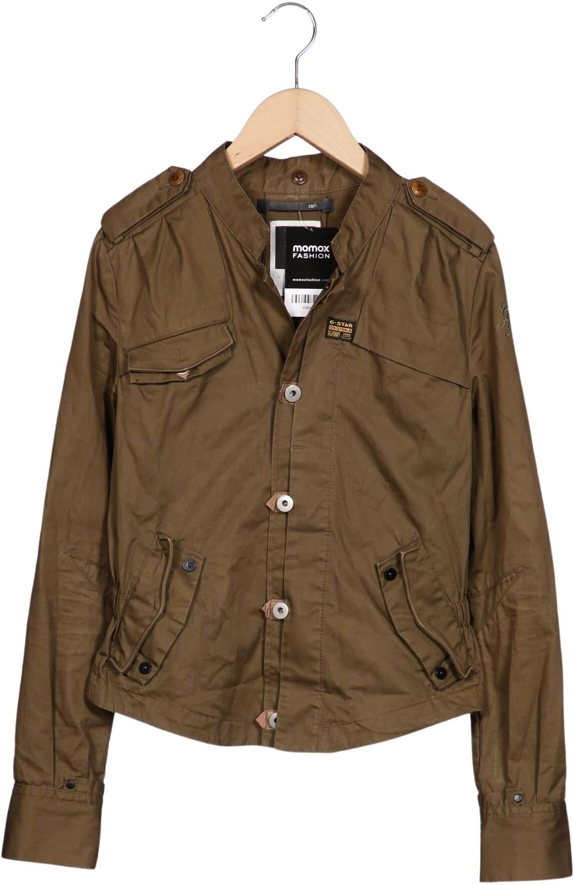 G Star RAW Damen Jacke, Braun, Gr. S, Baumwolle - Second Hand