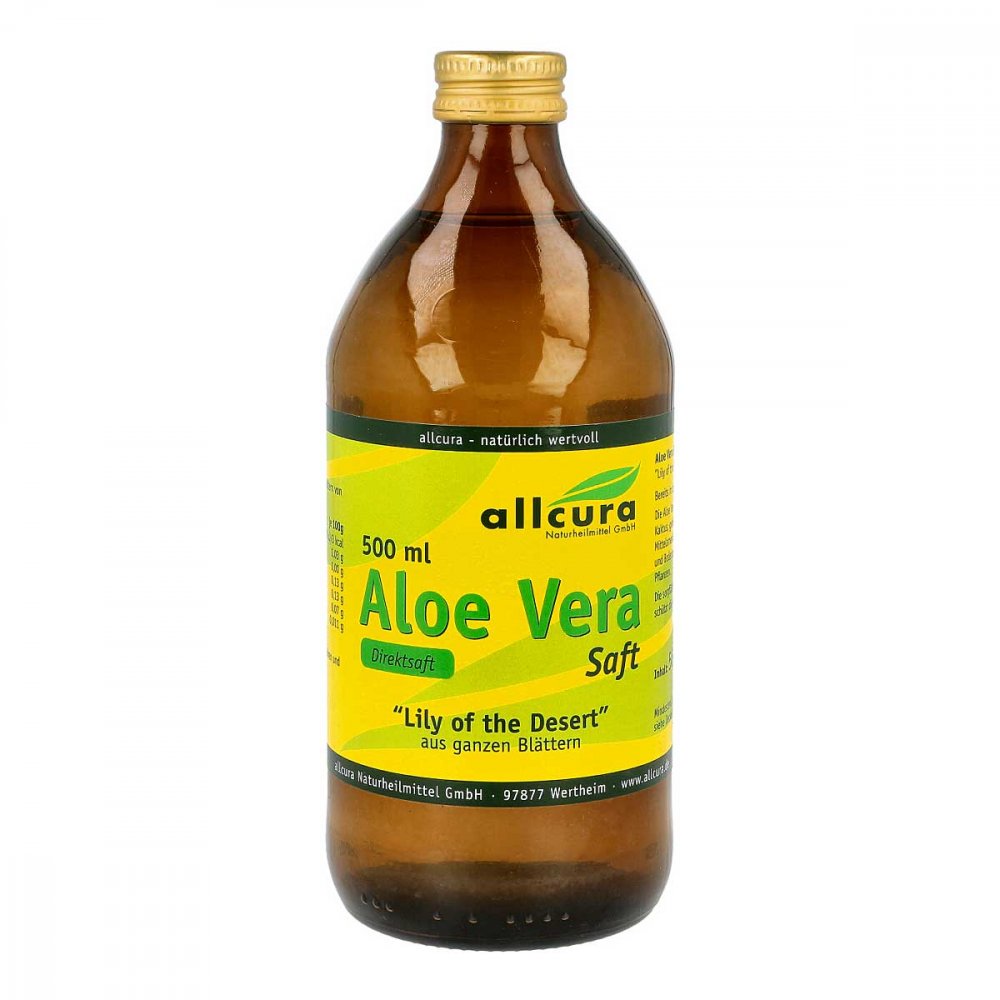 allcura Naturheilmittel GmbH Aloe Vera Saft Ganzblatt 00820217