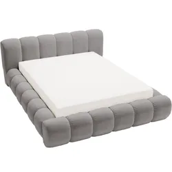 POLSTERBETT Doria 180x200 Grau