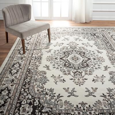Home Dynamix Premium Sakarya Traditional Medallion Area Rug